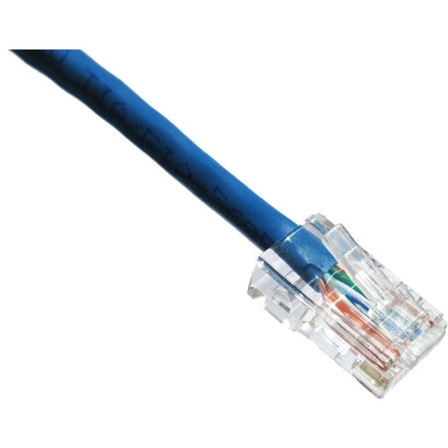 Axiom 18-INCH CAT6 550mhz Patch Cable Non-Booted (Blue) - C6NB-B18IN-AX