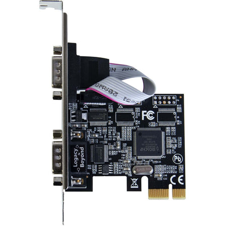 SIIG Dual-Serial Port / RS-232 PCIe Card - LB-S00014-S1