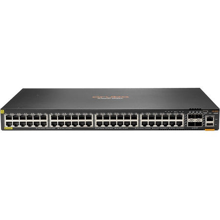 HPE 6300F 48-port 1GbE Class 4 PoE and 4-port SFP56 Switch - JL665A#ABA