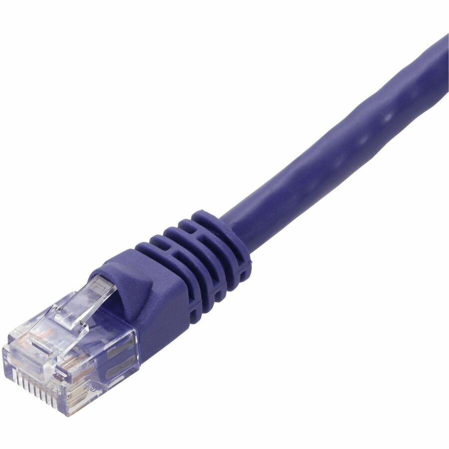 AddOn 2ft Purple CAT 6 PVC Ethernet Cable Snagless Bubble Boot RJ-45 M/M - ADD-2FCAT6-PE