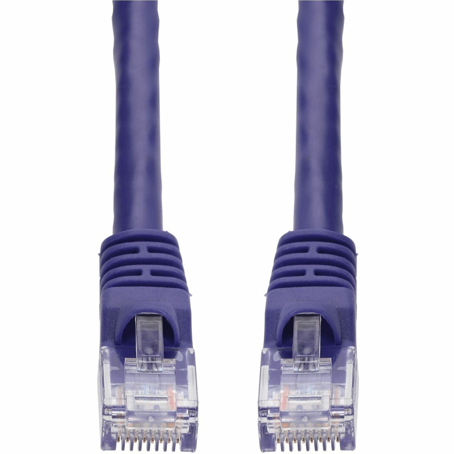 AddOn 2ft Purple CAT 6 PVC Ethernet Cable Snagless Bubble Boot RJ-45 M/M - ADD-2FCAT6-PE