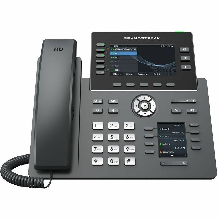 Grandstream GRP2616 IP Phone - Wi-Fi, Bluetooth - 3 Multiple Conferencing - GRP2616