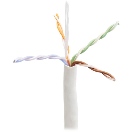 Eaton Tripp Lite Series Cat6 Gigabit Solid Core UTP Bulk Ethernet Cable, CMP-LP 0.5A Plenum, 100W PoE/PoE++, White, 1000 ft. (304.8 m) - N224-01K-WH-LP5