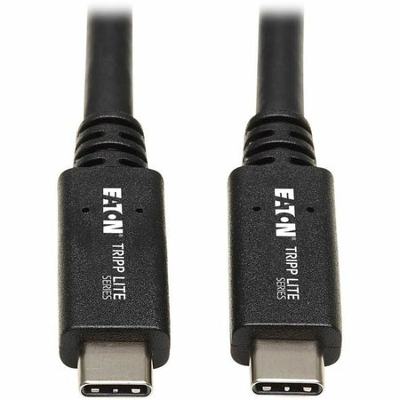 Eaton Tripp Lite Series USB-C Cable (M/M) - USB 3.2, Gen 2 (10 Gbps), 5A (100W) Rating, Thunderbolt 3 Compatible, 20-in. (50.8 cm) - U420-20N-G2-5A