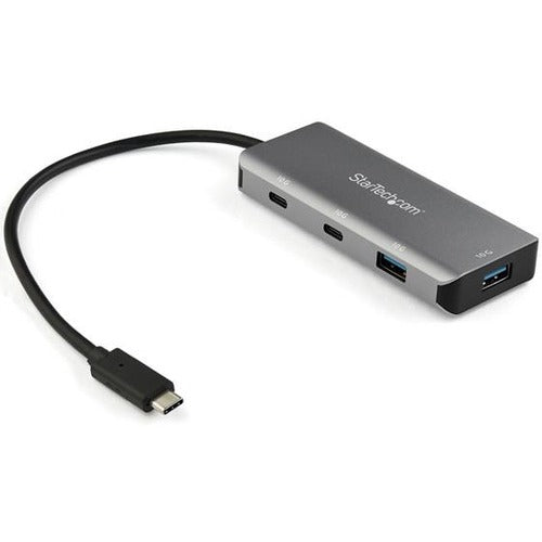 StarTech.com 4 Port USB C Hub - 2x USB A & 2x USB-C SuperSpeed 10Gbps - USB Bus Powered Type-C 3.2 Gen 2 Adapter Hub - 9.8" (25cm) Cable - HB31C2A2CB