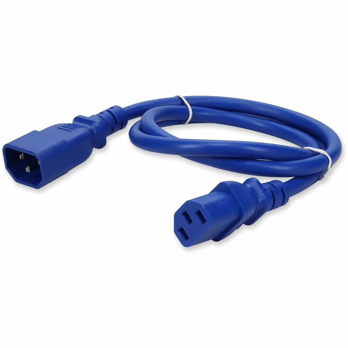 Addon 8ft C13 Female to C14 Male 14AWG 100-250V at 15A Blue Power Cable - ADD-C132C1414AWG8FTBE