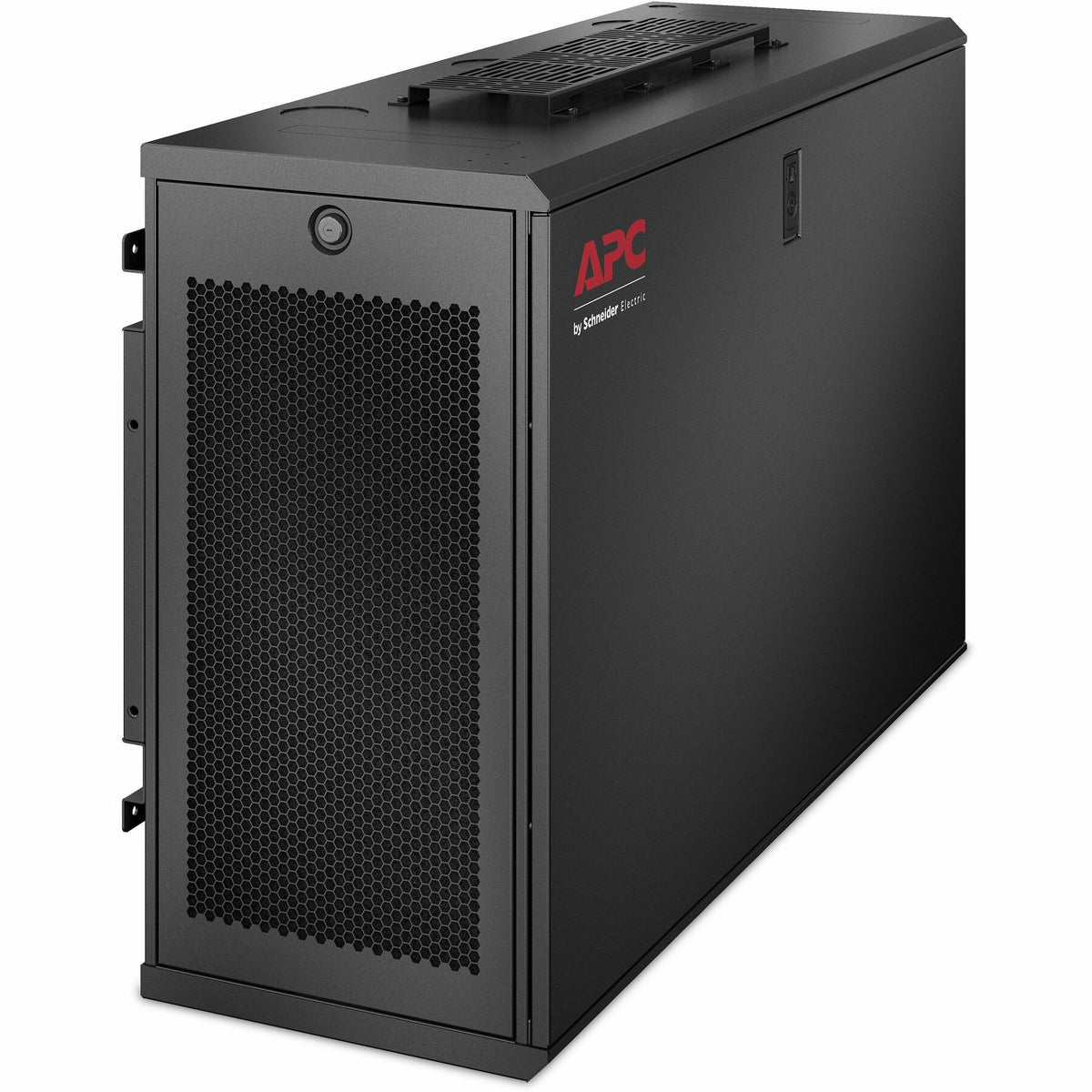 APC NetShelter 6U Low-profile Wallmount Rack Enclosure Cabinet 120V Server Depth - AR106V