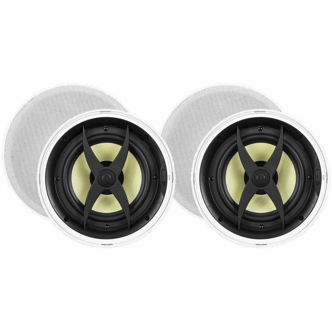 Monoprice Caliber 34707 Speaker - 80 W RMS - 160 W PMPO - 2-way - 2 Pack - 34707