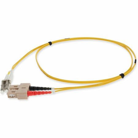 AddOn Fiber Optic Duplex Patch Network Cable - ADD-SC-LC-1M5OM4P-YW