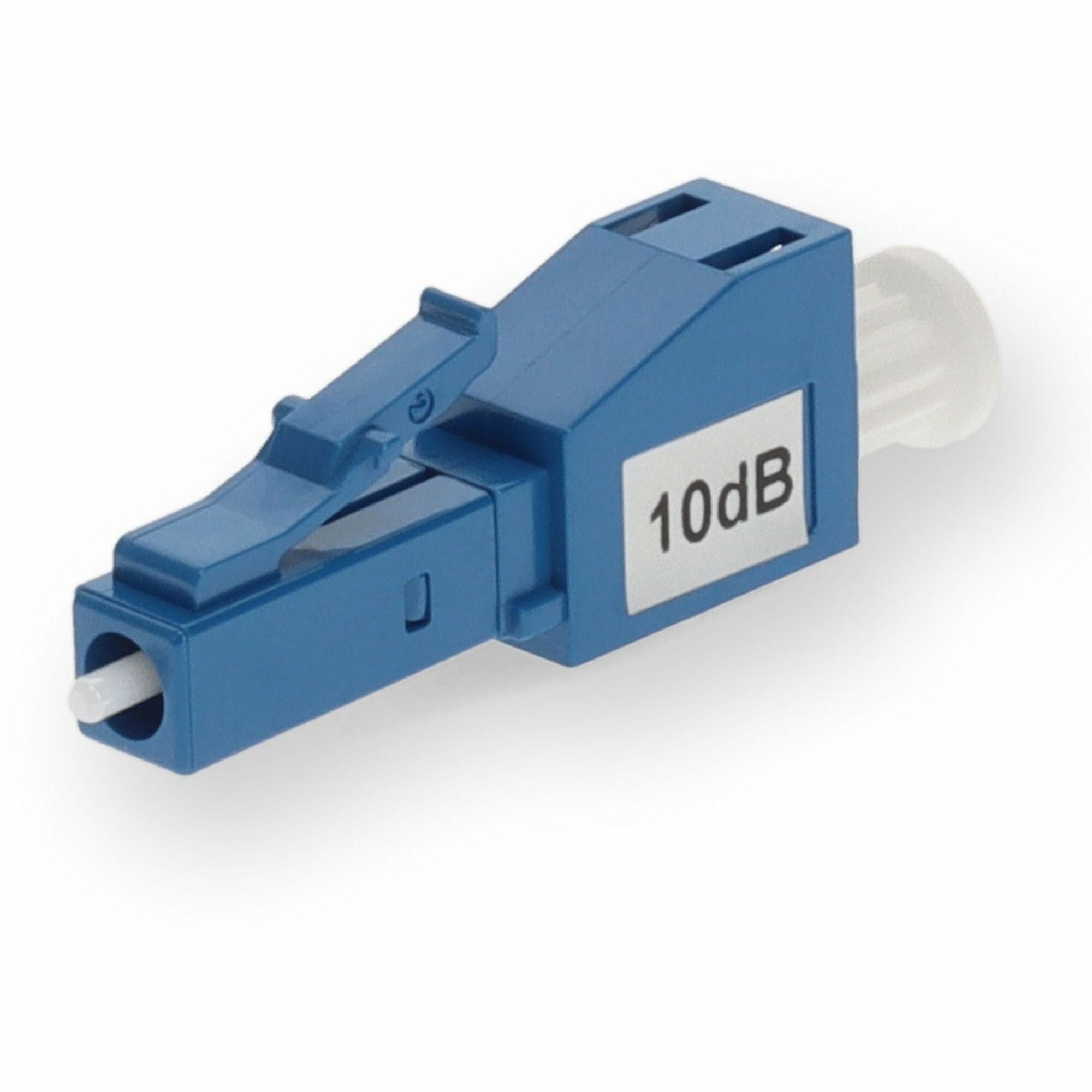 AddOn 10dB fixed LC Male to LC Female OS1 SMF Simplex Fiber Attenuator - ADD-ATTNS-LCPC-10DB