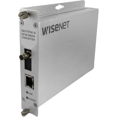 Wisenet TMC-F Transceiver/Media Converter - TMC-FSTS1POEM-A