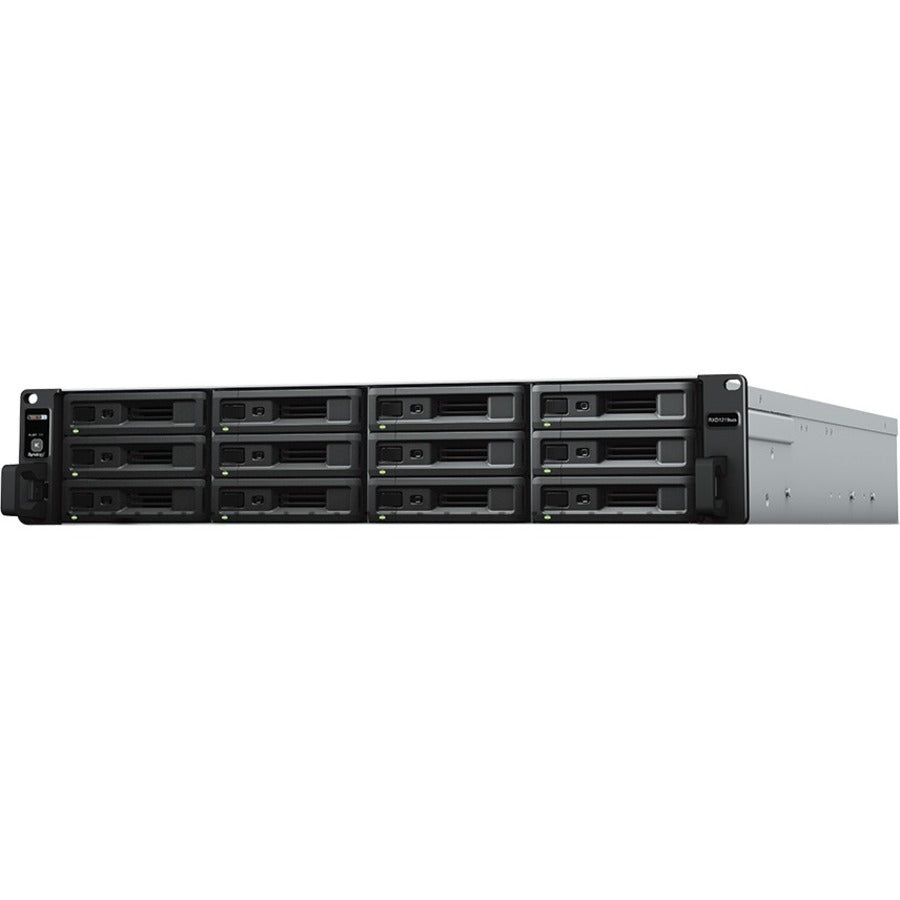 Synology RXD1219SAS Drive Enclosure Serial Attached SCSI (SAS) - Mini-SAS HD Host Interface - 2U Rack-mountable - RXD1219SAS