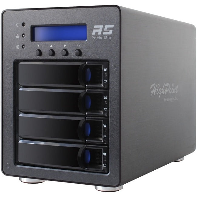 HighPoint 4-Bay M.2 NVMe RAID Storage Solution - SSD6540M