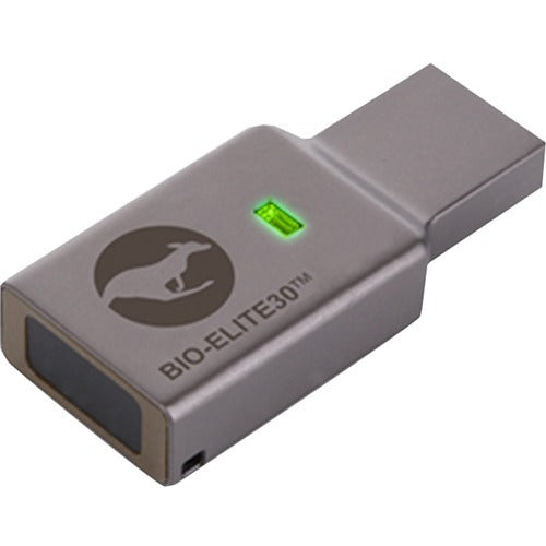 Kanguru Defender Bio-Elite30&trade; Fingerprint Hardware Encrypted USB Flash Drive 32GB - KDBE30-32G