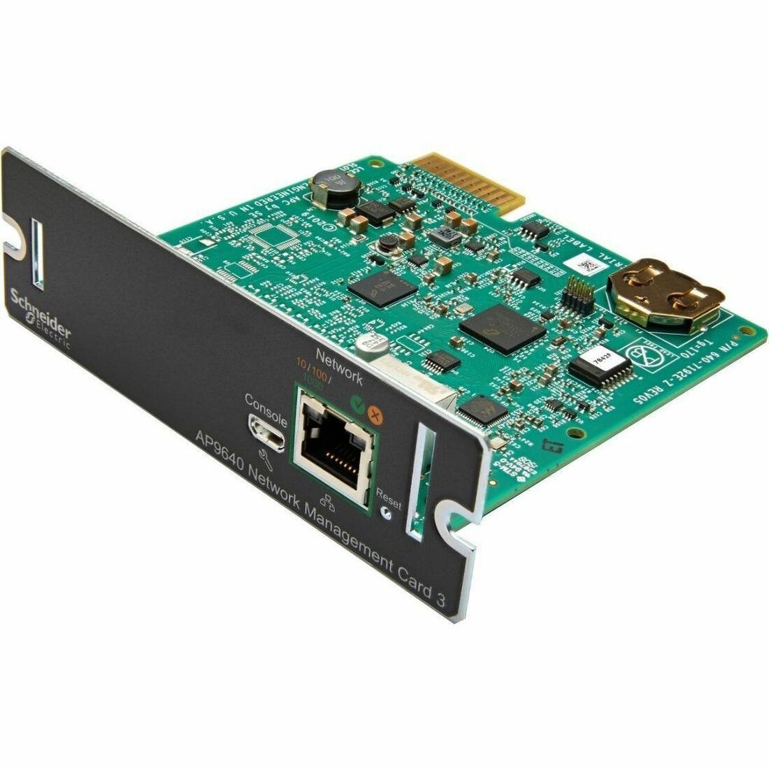 Device monitoring and management, Network Management Cards, NMC3, secure remote UPS monitoring and management - AP9640