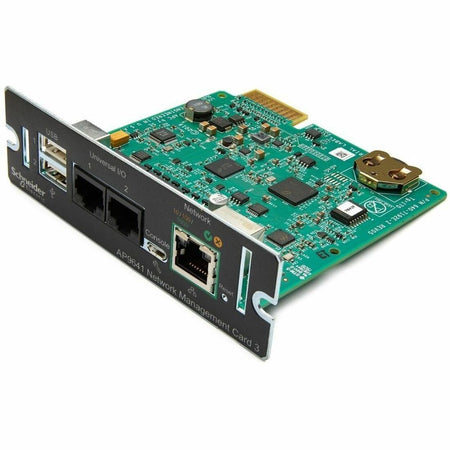 Device monitoring and management, Network Management Cards, NMC3 with Environmental Monitoring, secure remote UPS monitoring and management - AP9641