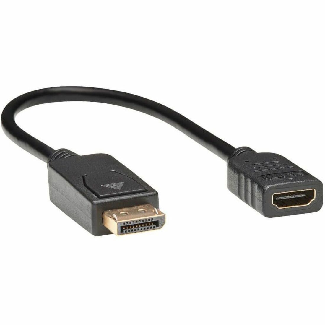Tripp Lite by Eaton DisplayPort to HDMI Video Adapter Video Converter (M/F) HDCP Black 1 ft. - P136-001