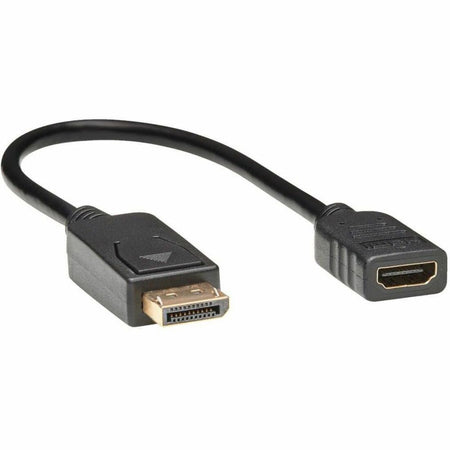 Tripp Lite by Eaton DisplayPort to HDMI Video Adapter Video Converter (M/F) HDCP Black 1 ft. - P136-001