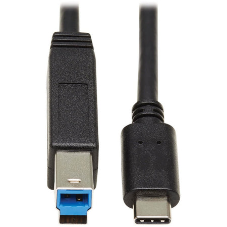 Eaton Tripp Lite Series USB-C to USB-B Cable (M/M) - USB 3.2 Gen 2 (10 Gbps), Thunderbolt 3 Compatible, 20 in. (51 cm) - U422-20N-G2