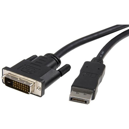StarTech.com 10-Pack 6ft DisplayPort to DVI Cable - 1080p DisplayPort 1.2 to DVI-D Video Adapter Cable - Passive DP++ to DVI Digital Cable - DP2DVIMM6X10