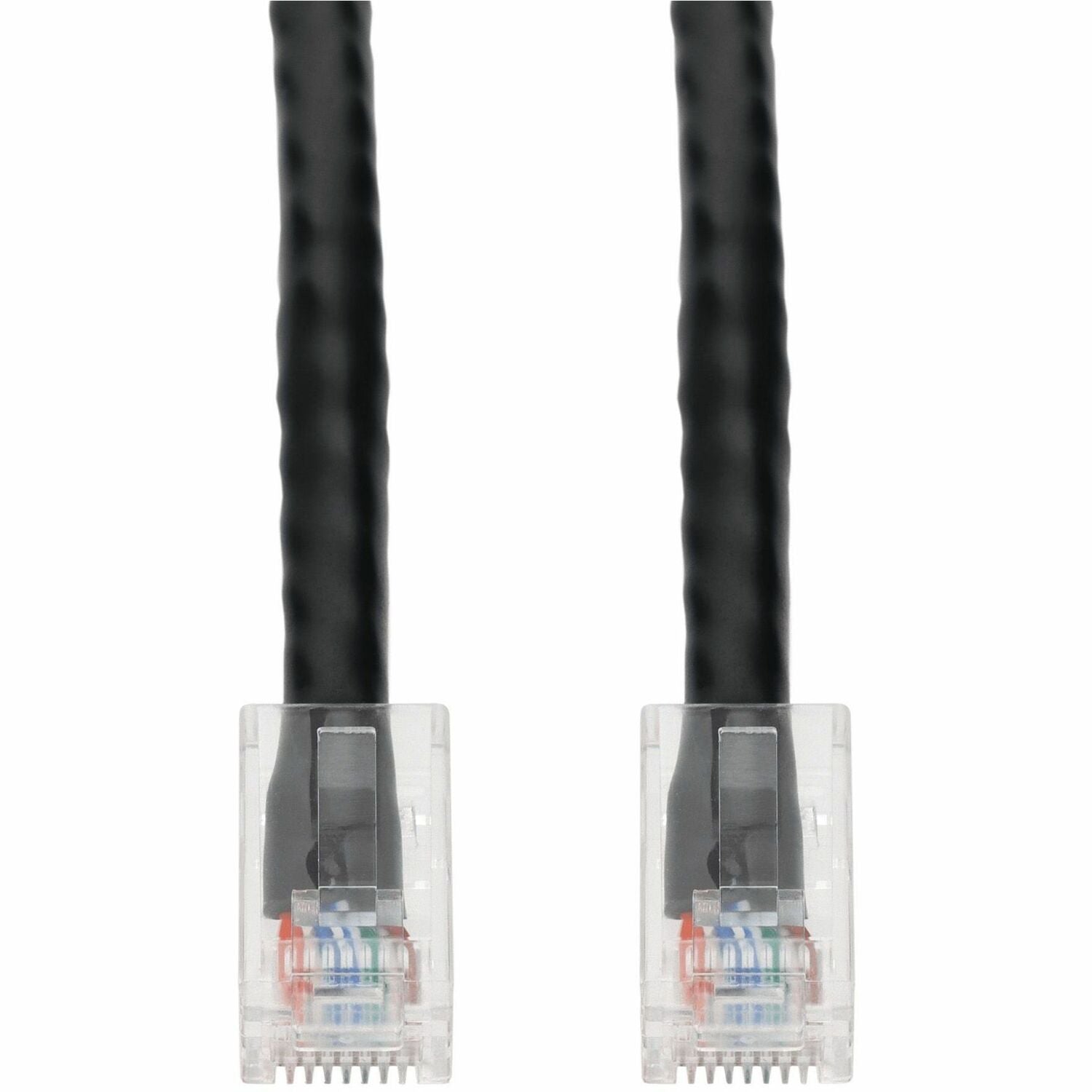 AddOn 6ft Black CAT 5E PVC Ethernet Cable Non-Booted RJ-45 M/M - ADD-6FCAT5ENB-BK