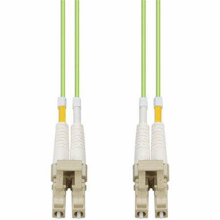 AddOn 10m LC (Male) to LC (Male) Lime Green OM5 Duplex Fiber OFNR (Riser-Rated) Patch Cable - ADD-LC-LC-10M5OM5