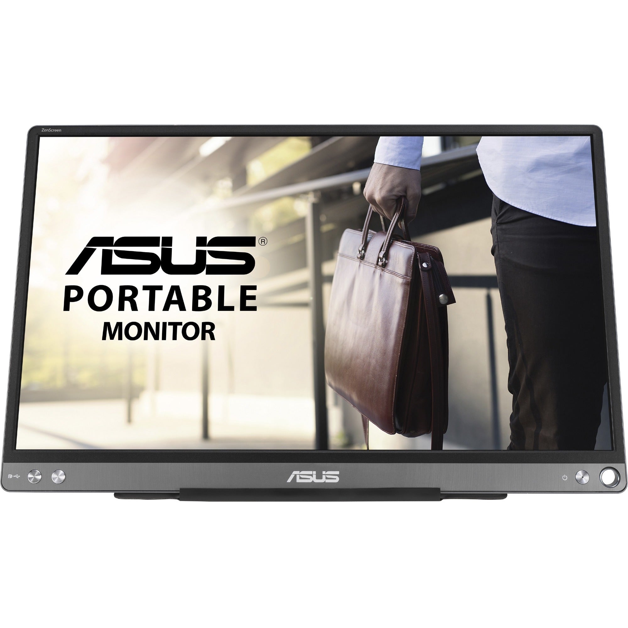Asus ZenScreen MB16ACE 16" Class Full HD LCD Monitor - 16:9 - Dark Gray - MB16ACE