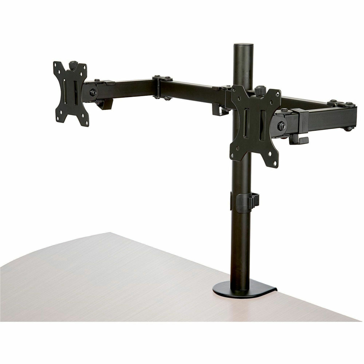 StarTech.com Desk Mount Dual Monitor Arm - Ergonomic VESA Compatible Mount for up to 32 inch Display - Desk Clamp / Grommet - Articulating - ARMDUAL2