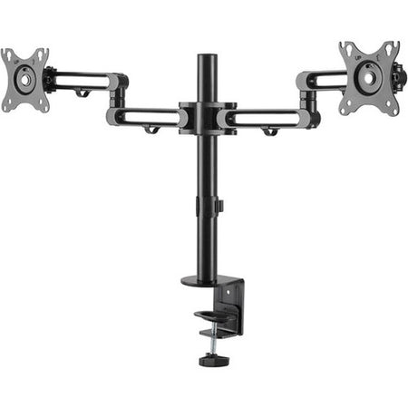 StarTech.com Desk Mount Dual Monitor Arm - Ergonomic VESA Compatible Mount for up to 32 inch Displays - Desk / C-Clamp - Articulating - ARMDUAL3