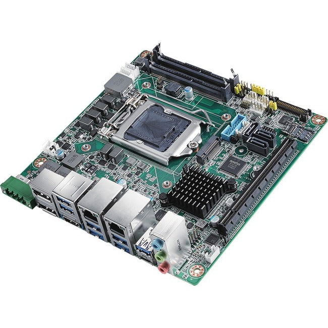 Advantech AIMB-276 Desktop Motherboard - Intel Q370 Chipset - Socket H4 LGA-1151 - Mini ITX - AIMB-276G2-00A1E