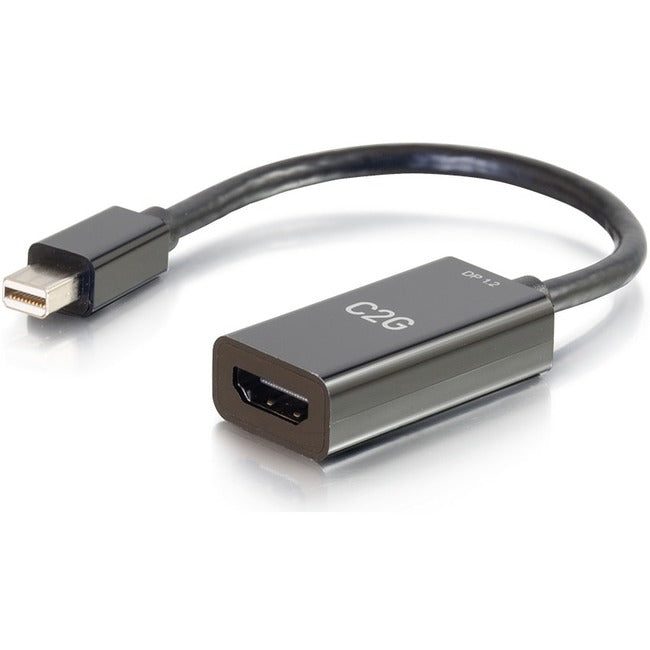 C2G Mini DisplayPort to HDMI Passive Adapter - Black - M/F - 54430