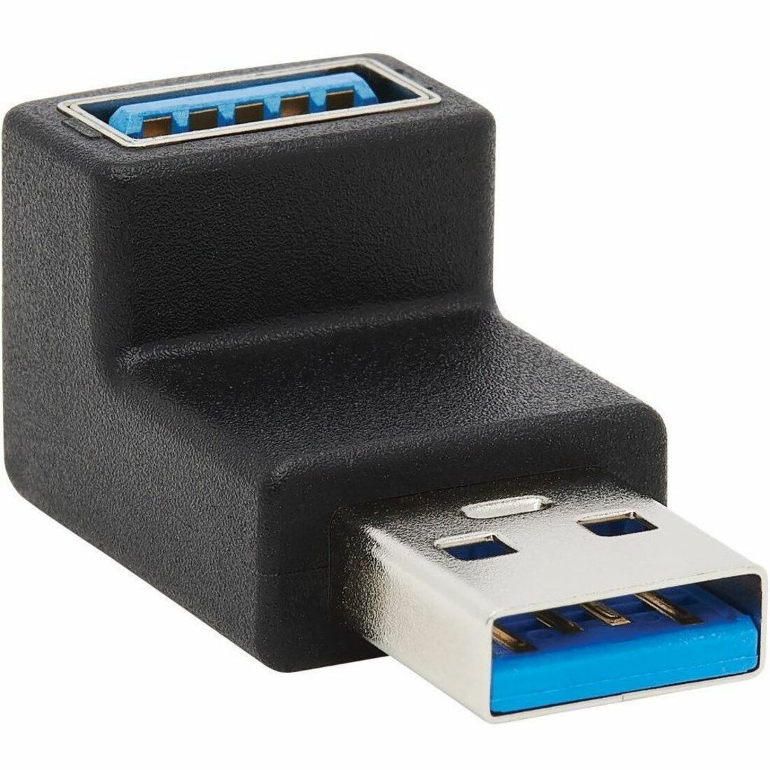 Eaton Tripp Lite Series USB 3.0 SuperSpeed Adapter - USB-A to USB-A, M/F, Up Angle, Black - U324-000-UP