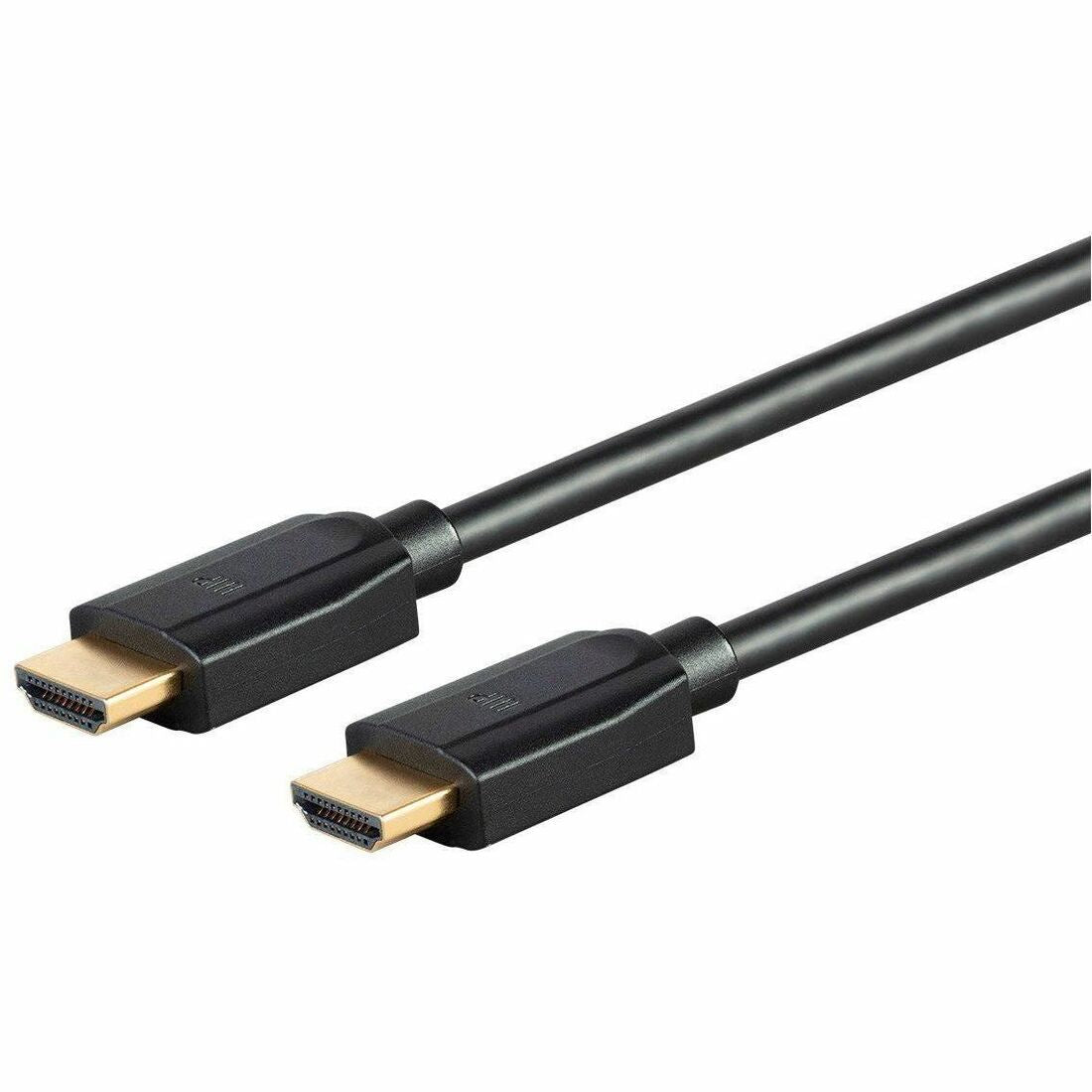 Monoprice 8K Ultra High Speed HDMI Cable - 8K@60Hz, 4K@120Hz, 48Gbps, HDR, VRR, 3ft, Black - 31230
