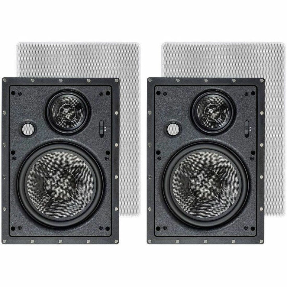 Monoprice Alpha 34200 3-way In-wall Speaker - 100 W RMS - 34200
