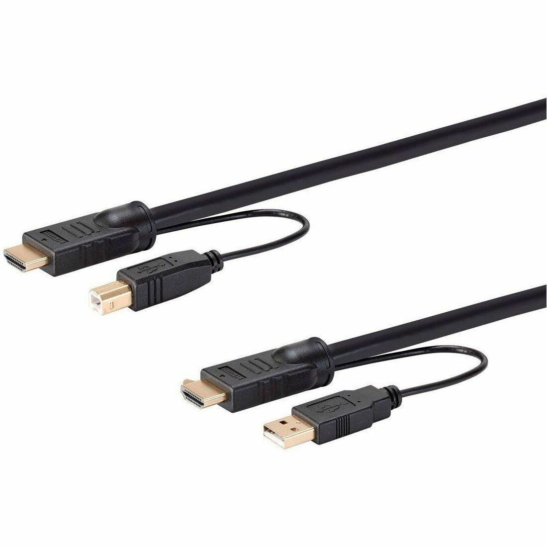 Monoprice Switch Series HDMI USB Combo Cable for KVM Switches 6ft - 36644