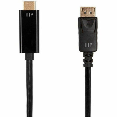 Monoprice Select Series DisplayPort to HDTV Cable, 2m (6.6ft), 4K@60Hz - 39028