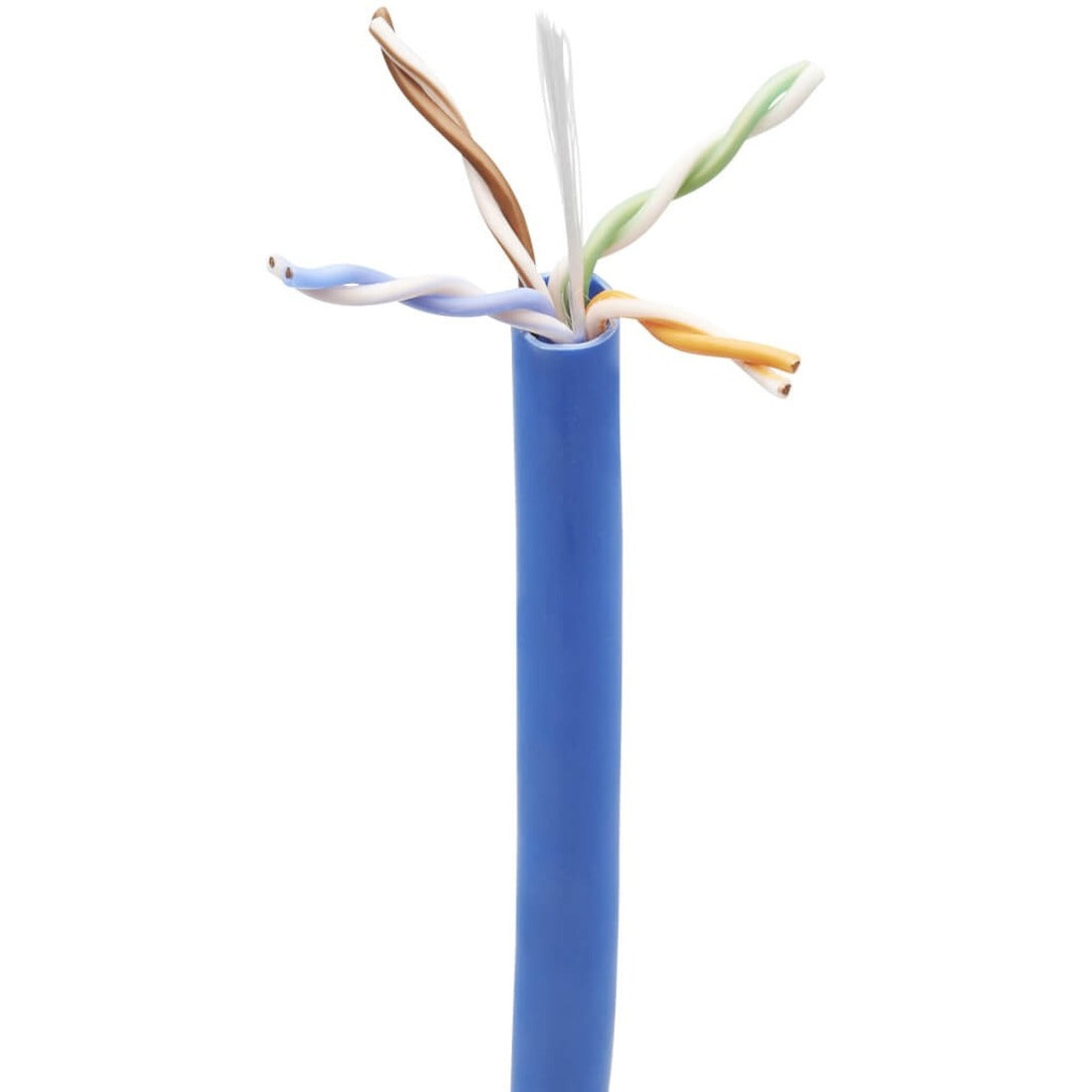 Eaton Tripp Lite Series Cat6 Gigabit Solid Core UTP Bulk Ethernet Cable, CMP-LP 0.5A Plenum, 100W PoE/PoE++, Blue, 1000 ft. (304.8 m) - N224-01K-BL-LP5