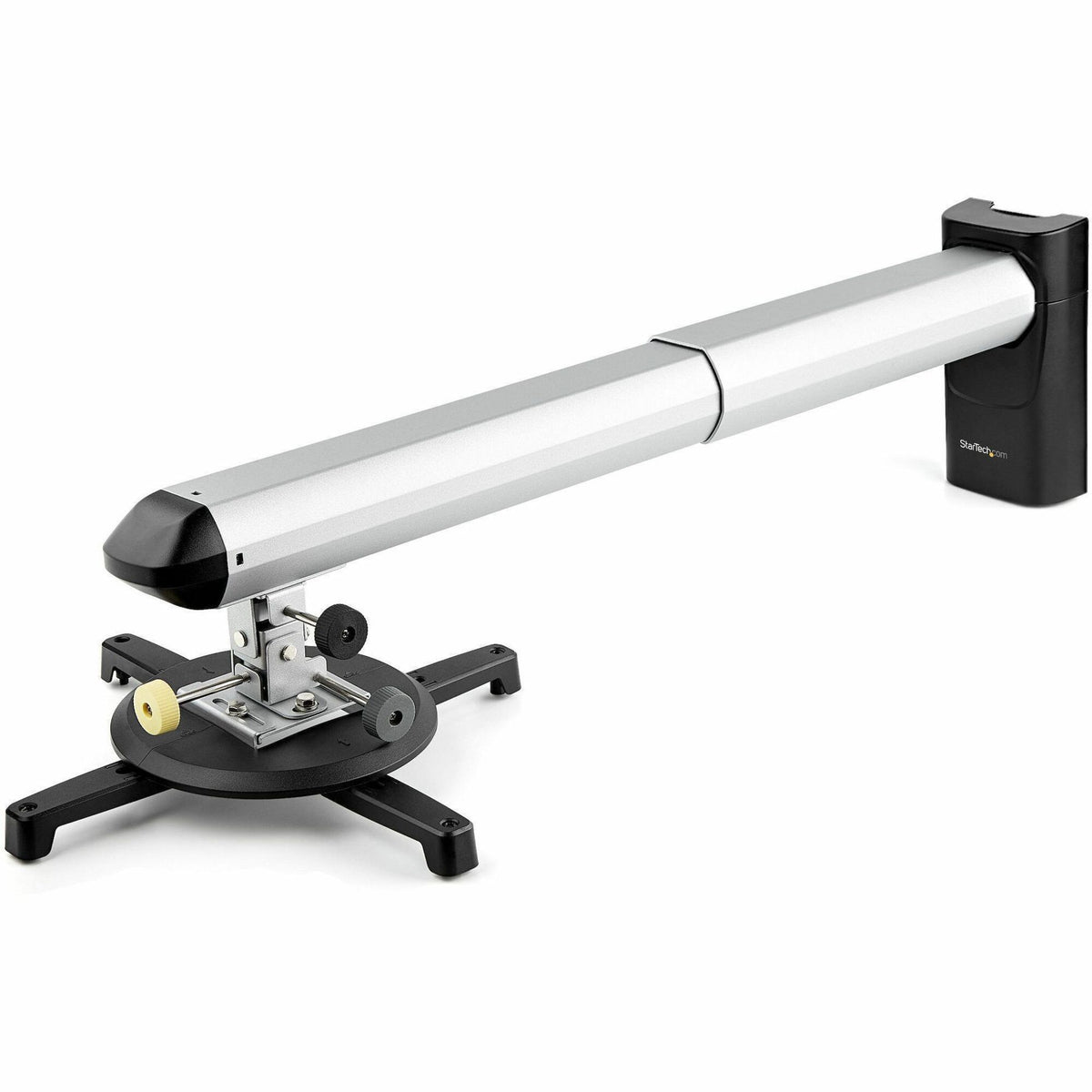 StarTech.com Universal Projector Wall Mount, Short/Ultra Short Throw, Adjustable 16.5-27.7" From Wall, 33lb/15kg, Tilt/Swivel/Rotate, TAA - PROJWALLMNT