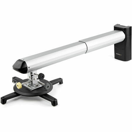 StarTech.com Universal Projector Wall Mount, Short/Ultra Short Throw, Adjustable 16.5-27.7" From Wall, 33lb/15kg, Tilt/Swivel/Rotate, TAA - PROJWALLMNT