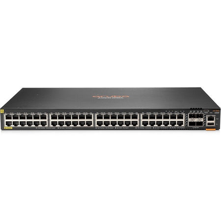 Aruba 6300F 48-port 1GbE Class 4 PoE and 4-port SFP56 Switch - JL665A#B2E