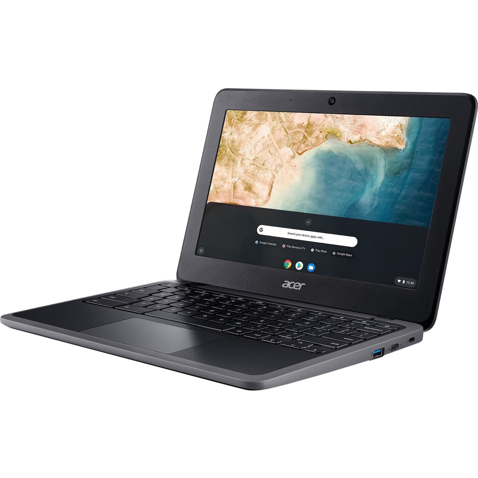 Acer Chromebook 311 C733 C733-C5AS 11.6" Chromebook - HD - Intel Celeron N4020 - 4 GB - 32 GB Flash Memory - English (US) Keyboard - Shale Black - NX.H8VAA.006