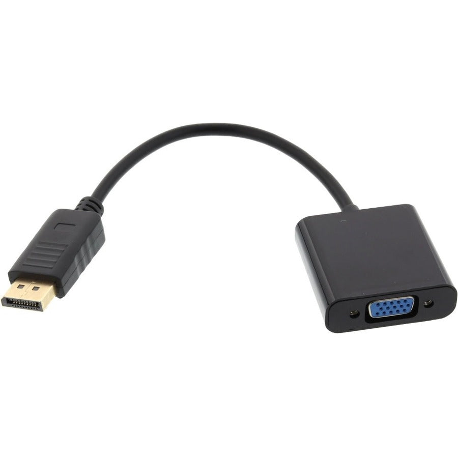 Axiom DisplayPort Male to VGA Female Adapter (Black) - DPMVGAF-AX - DPMVGAFK-AX