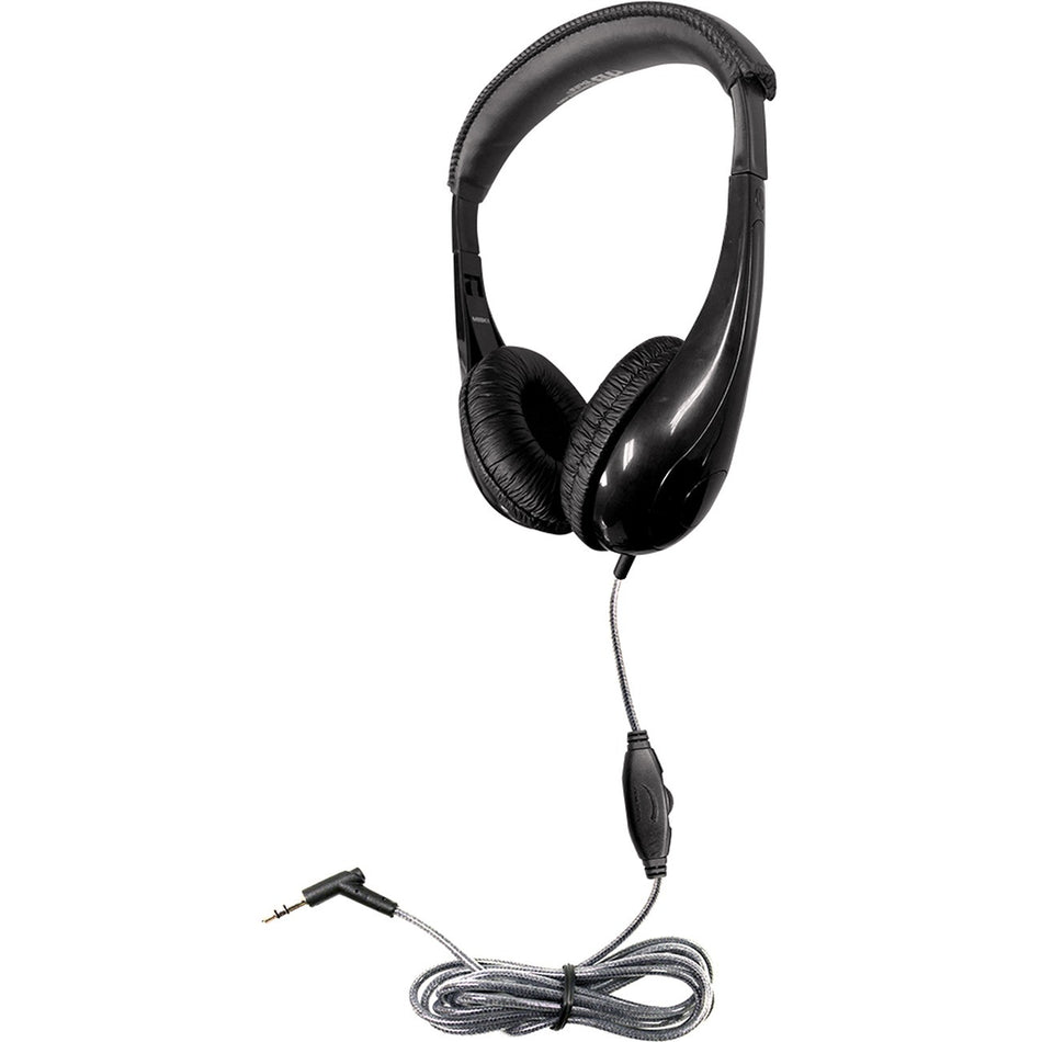 Hamilton Buhl Motiv8&trade; Mid-Sized Headphone with In-line Volume Control - M8BK1