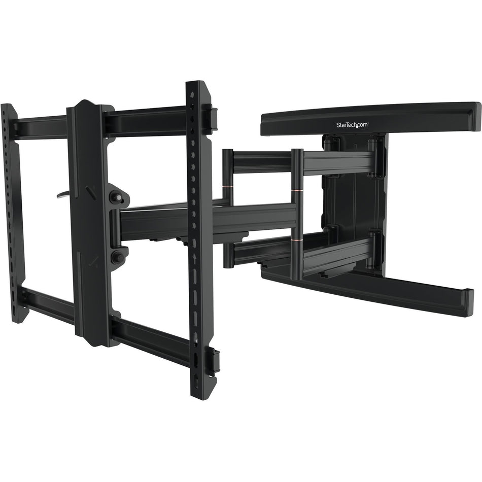 TV Wall Mount supports up to 100" VESA Displays - Low Profile Full Motion Large TV Wall Mount - Heavy Duty Adjustable Bracket - FPWARTS2