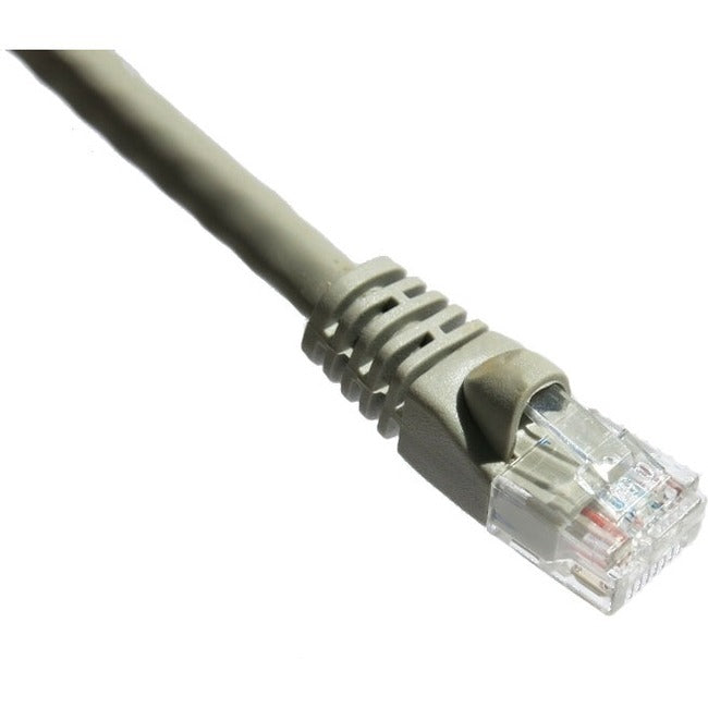 Axiom 12FT CAT5E 350mhz Patch Cable Molded Boot (Gray) - C5EMB-G12-AX