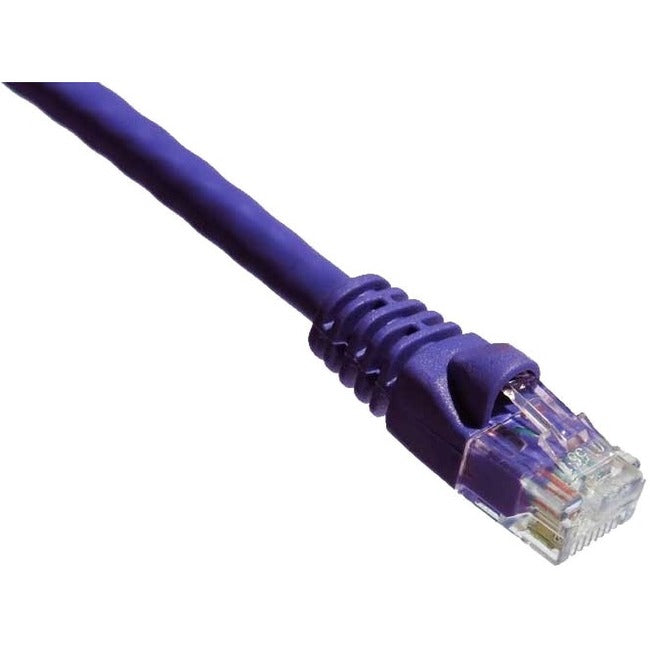 Axiom 9FT CAT5E 350mhz Patch Cable Molded Boot (Purple) - C5EMB-P9-AX