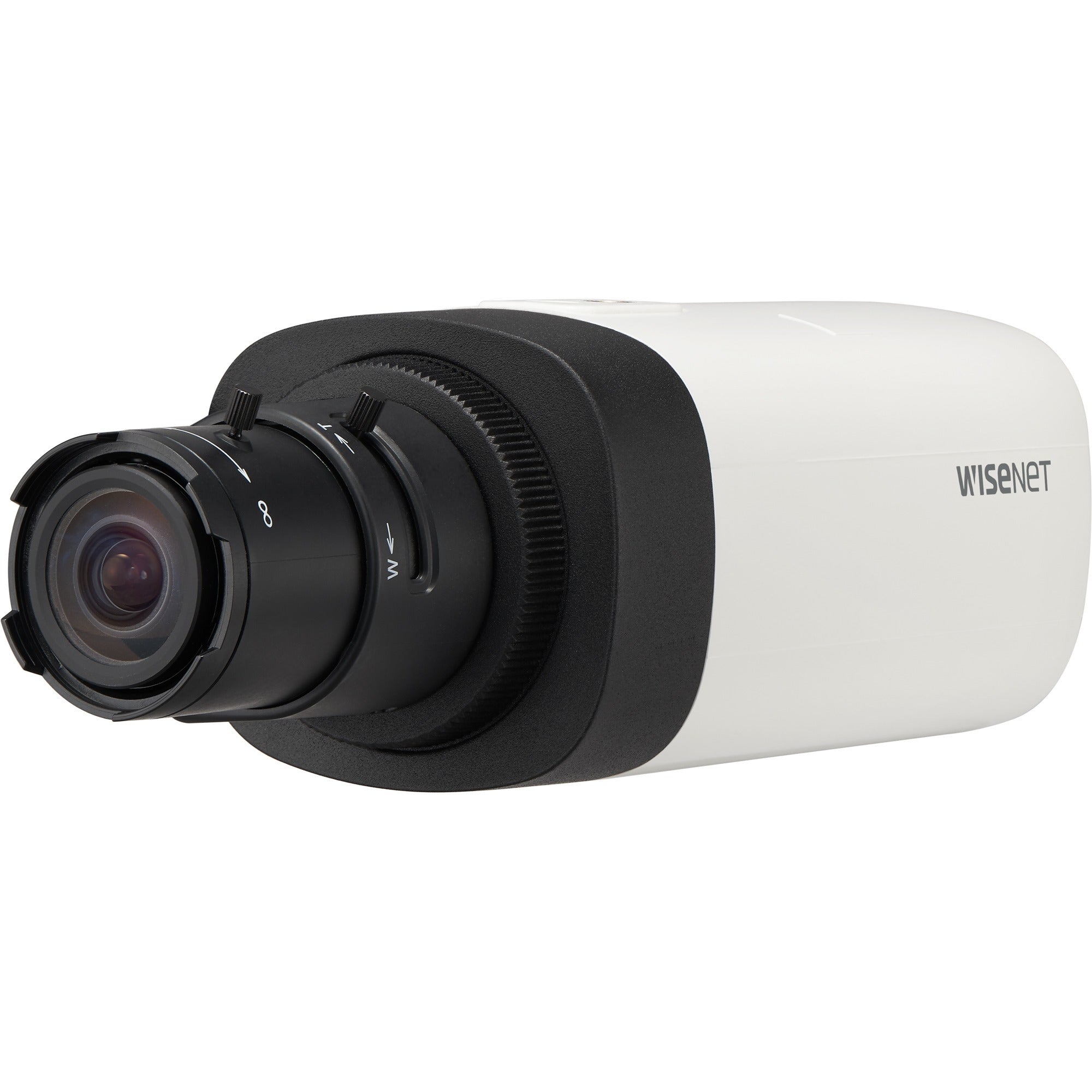 Wisenet HCB-7000A 4 Megapixel Indoor Surveillance Camera - Color - Box - Black, Ivory - HCB-7000A