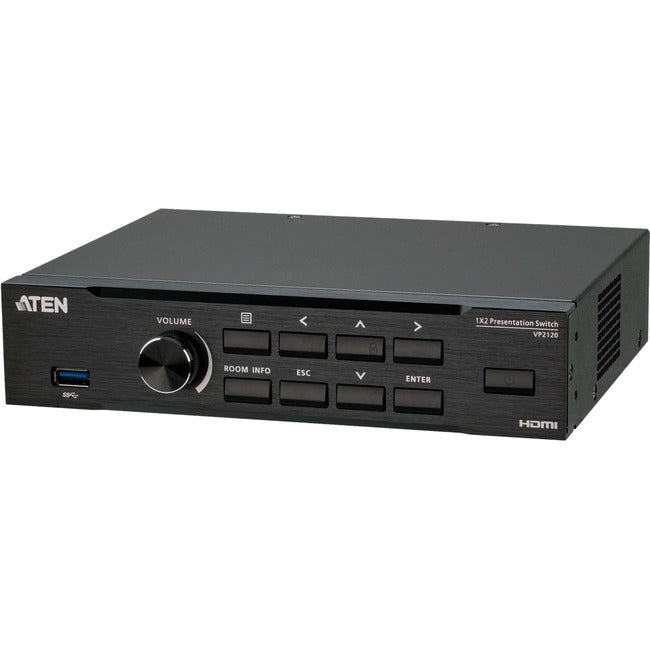 ATEN Seamless Presentation Switch with Quad View Multistreaming - VP2120