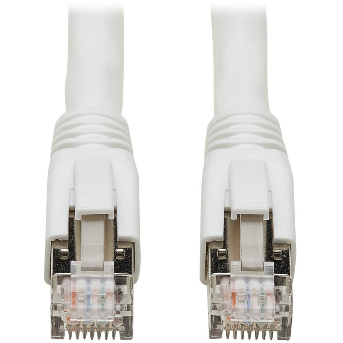 Eaton Tripp Lite Series Cat8 25G/40G Certified Snagless Shielded S/FTP Ethernet Cable (RJ45 M/M), PoE, White, 6 ft. (1.83 m), TAA - N272-006-WH
