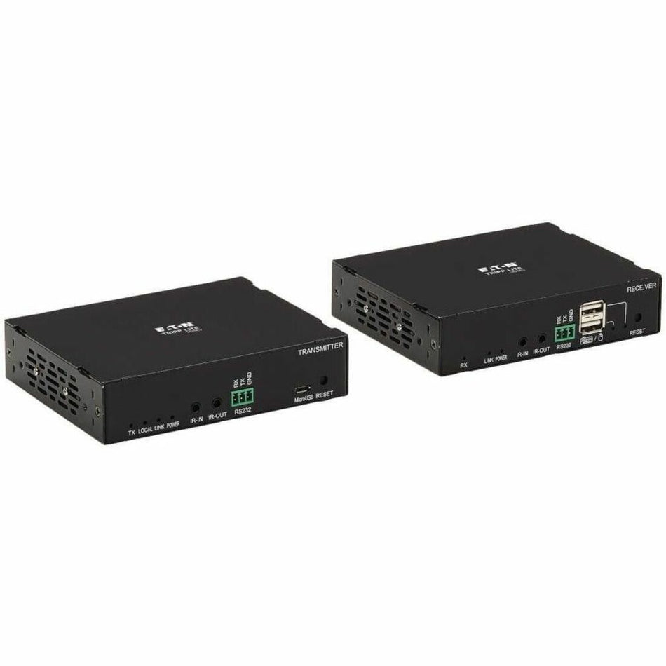 Eaton Tripp Lite Series HDMI over Cat6 Extender Kit with Power over Cable - 4K 60 Hz, 4:4:4, 328 ft. (100 m) - B127E-1A1-HH